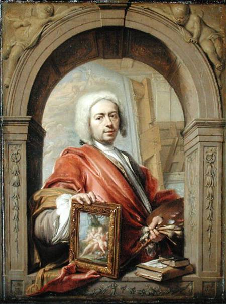 Self Portrait à Jacques Ignatius de Roore