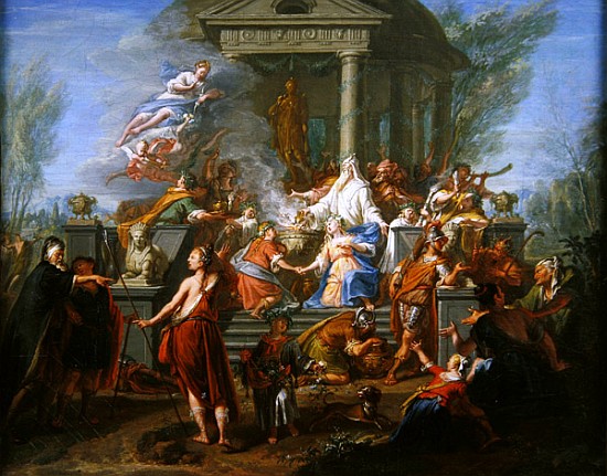 The Sacrifice of Iphigenia, c.1720-25 à Jacques Ignatius de Roore