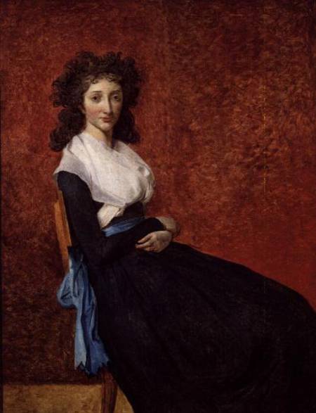 Portrait of Madame Charles-Louis Trudaine (1769-1802) à Jacques Louis David