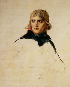 Unfinished portrait of General Bonaparte (1769-1821)