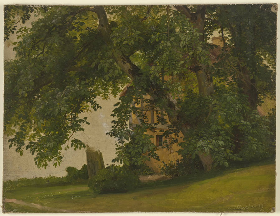 House behind trees à Jakob Becker