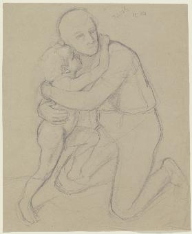 Man with child
