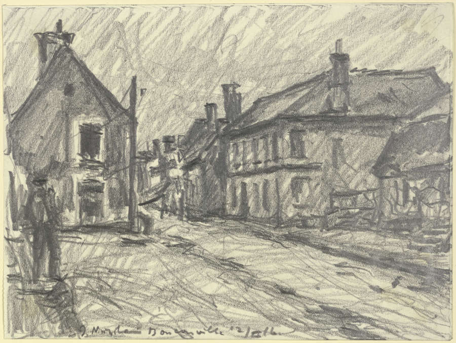 Street in Bouconville à Jakob Nussbaum
