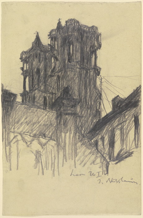 Westtürme der Kathedrale von Laon à Jakob Nussbaum