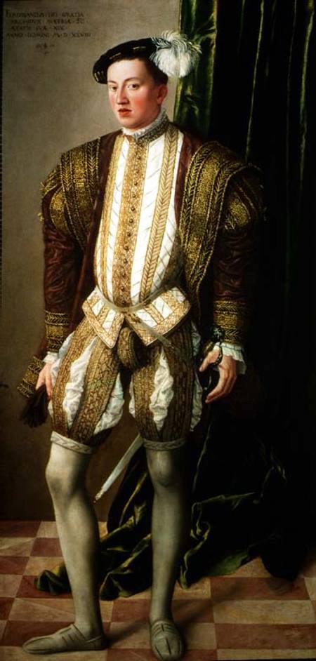 Archduke Ferdinand of Tirol (1529-95), son of the Holy Roman Emperor Ferdinand I (1503-64) à Jakob Seisenegger