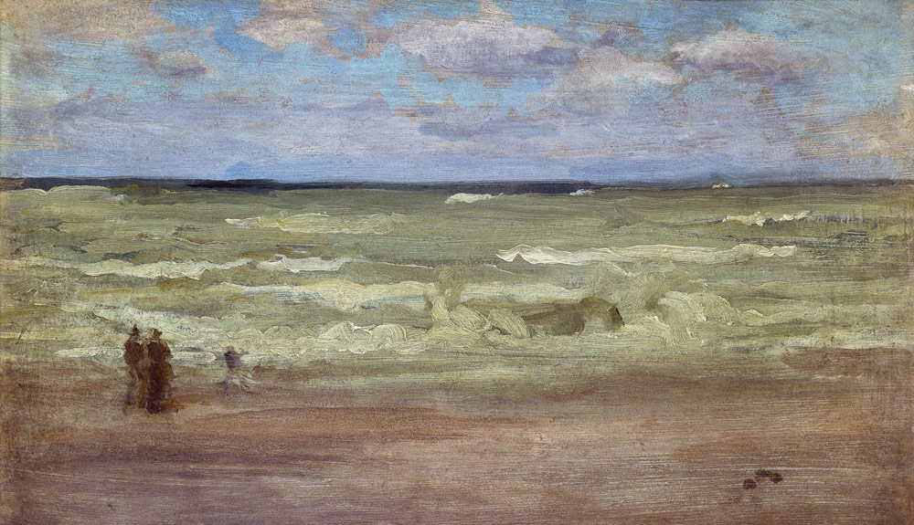 The Shore, Pourville à James Abbott McNeill Whistler