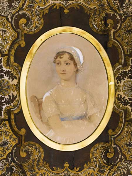Portrait of Jane Austen (1775-1817) à James Andrews