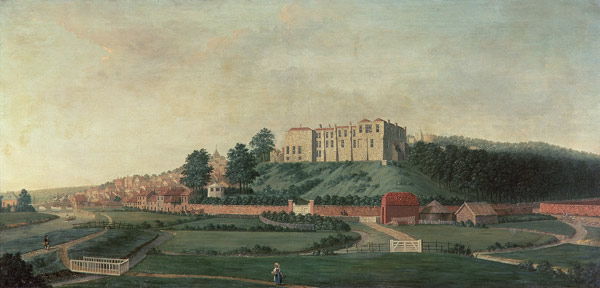 Arundel Castle from the East, c.1770 (oil on canvas) à James Canter