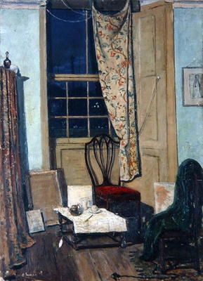 The Corner of a Room, 1908 (oil on canvas) à James Dickson Innes