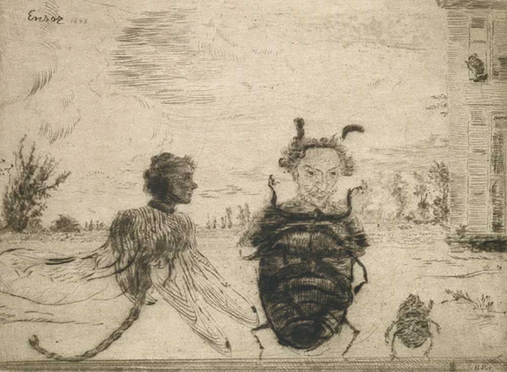 Peculiar Insects, 1888 à James Ensor