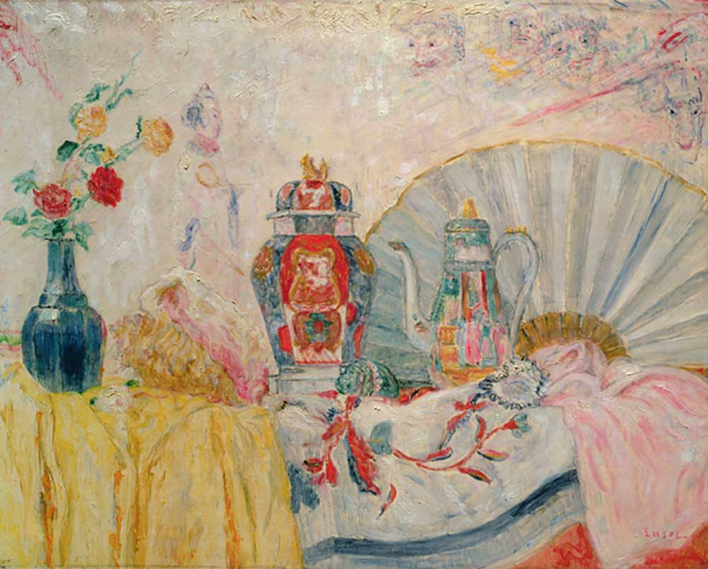 Still Life with Chinese Pottery, 1929 à James Ensor