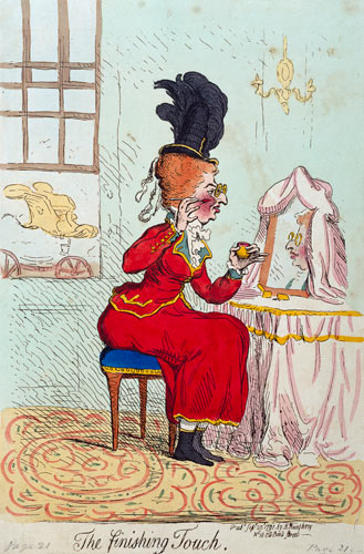The Finishing Touch à James Gillray
