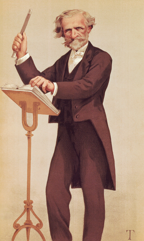 Giuseppe Verdi (cartoon) à James Jacques Tissot
