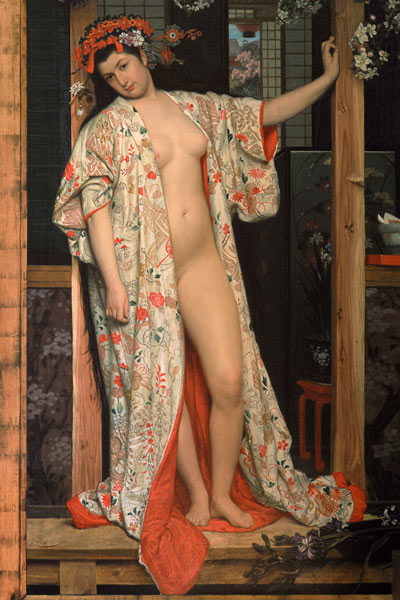 J.Tissot, Japanese Lady in the bath à James Jacques Tissot