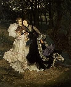 Un secret. à James Jacques Tissot