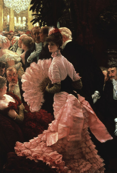 The Reception / Paint.by Tissot / c.1883 à James Jacques Tissot