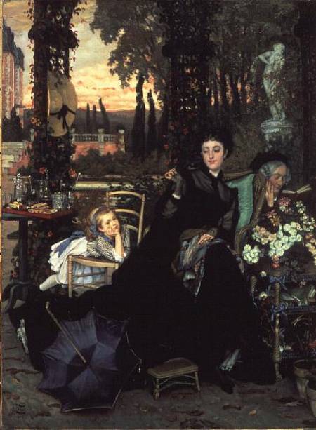 The Widow à James Jacques Tissot