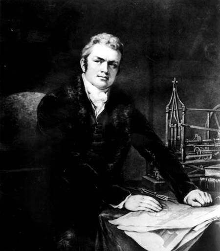Sir Marc Isambard Brunel (1769-1849) 1812-13  (b&w photo) à James Northcote