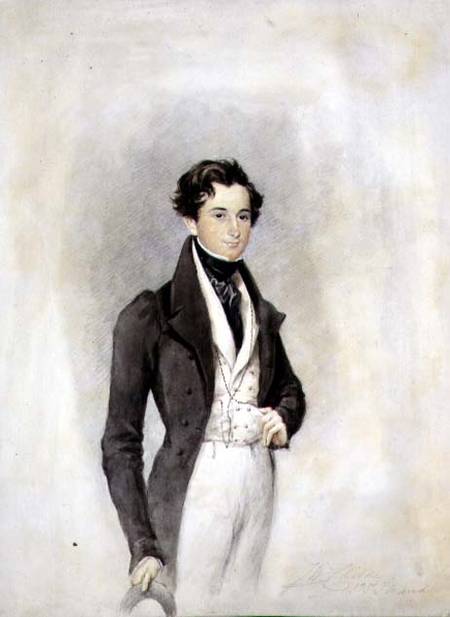 Portrait of an Elegant Gentleman à James Warren Childe