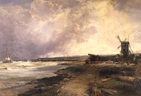 After a Thunderstorm on the Sussex Coast à James Webb