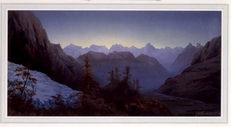Dawn in the Alps à James Whittet Smith