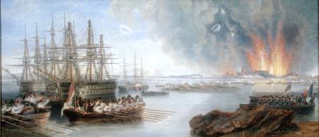 The Bombardment of Sebastopol à James Wilson Carmichael