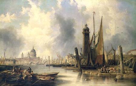 View of London with St. Paul's à James Wilson Carmichael