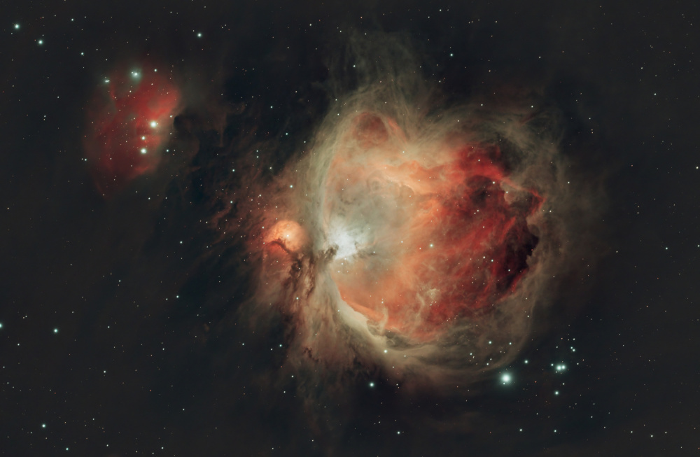 Orion nebula M42 à James Zhen Yu