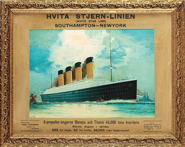 Titanic & Olympic à James Scrimgeour Mann