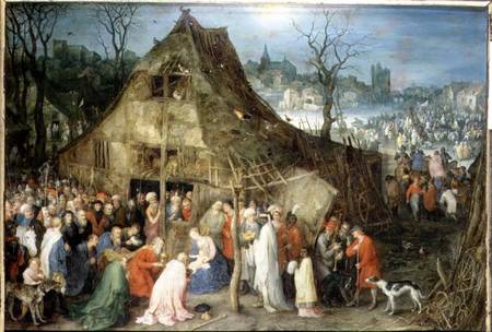 Adoration of the Magi à Jan Brueghel l'Ancien