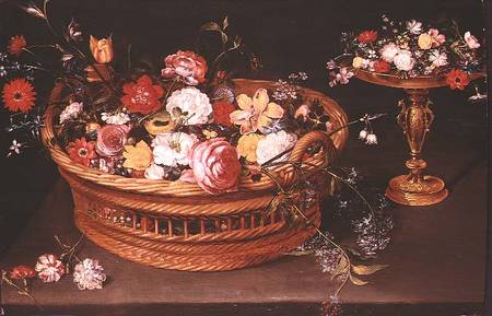 A Basket of Flowers à Jan Brueghel l'Ancien