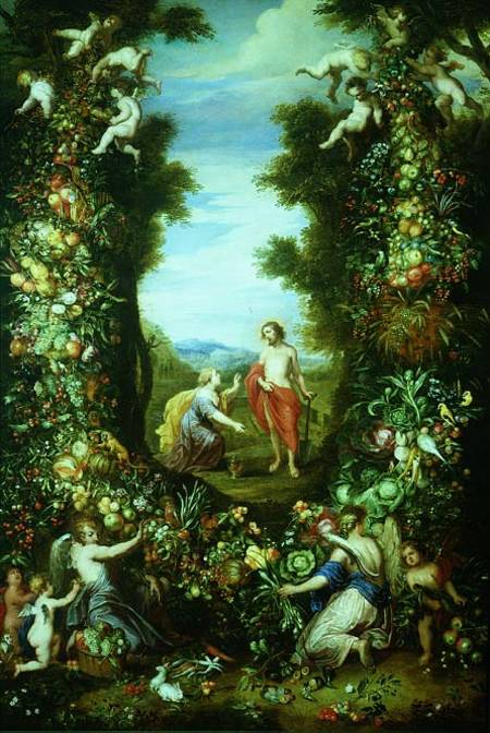 Christ and Mary Magdalene à Jan Brueghel l'Ancien
