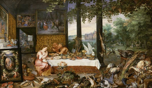 Le sens de goot à Jan Brueghel l'Ancien