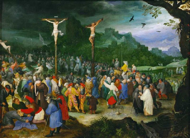 Kreuzigung Christi à Jan Brueghel l'Ancien