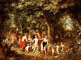 hommage aux dieux, ou quatre saisons à Jan Brueghel l'Ancien
