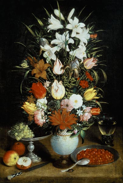 Vase of Flowers à Jan Brueghel l'Ancien