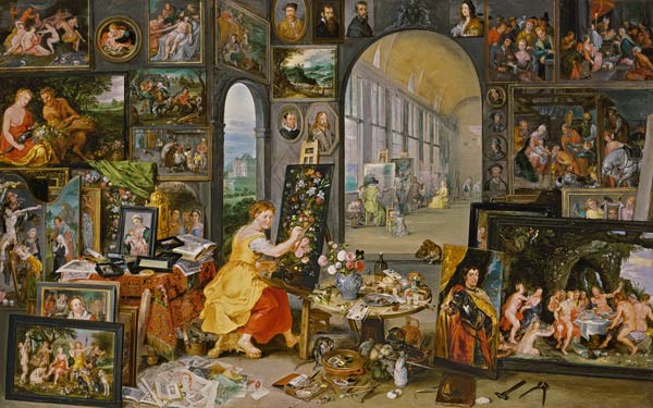 Allegory of Painting à Jan Brueghel le Jeune