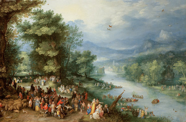 Paysage avec le jeune Tobie (1598) à Jan Brueghel le Jeune