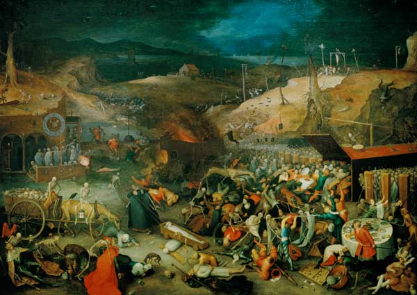 J.Brueghel th.E./ Triumph of Death /1597 à Jan Brueghel le Jeune