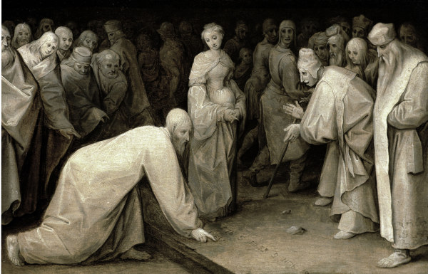Christ and the Adulteress / Brueghel à Jan Brueghel le Jeune