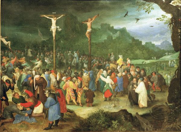 J.Brueghel d.Ä., Kreuzigung Christi à Jan Brueghel le Jeune