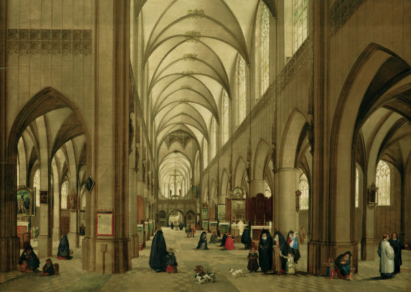 Steenwijk u.Brueghel, Antwerp.Kathedrale à Jan Brueghel le Jeune