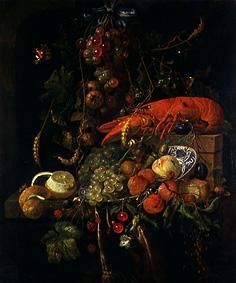 nature morte avec un homard à Jan Davidsz de Heem