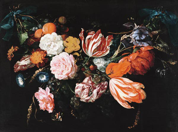 Pendants de fruit et de fleurs à Jan Davidsz de Heem