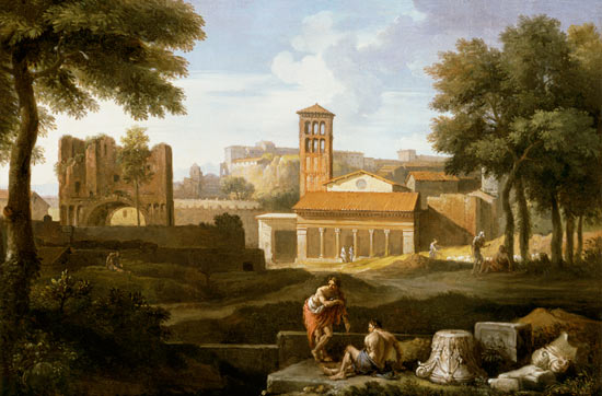 View of Tivoli à Jan Frans van Bloemen