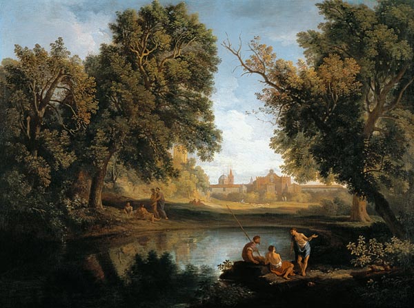 Classical Landscape à Jan Frans van Bloemen