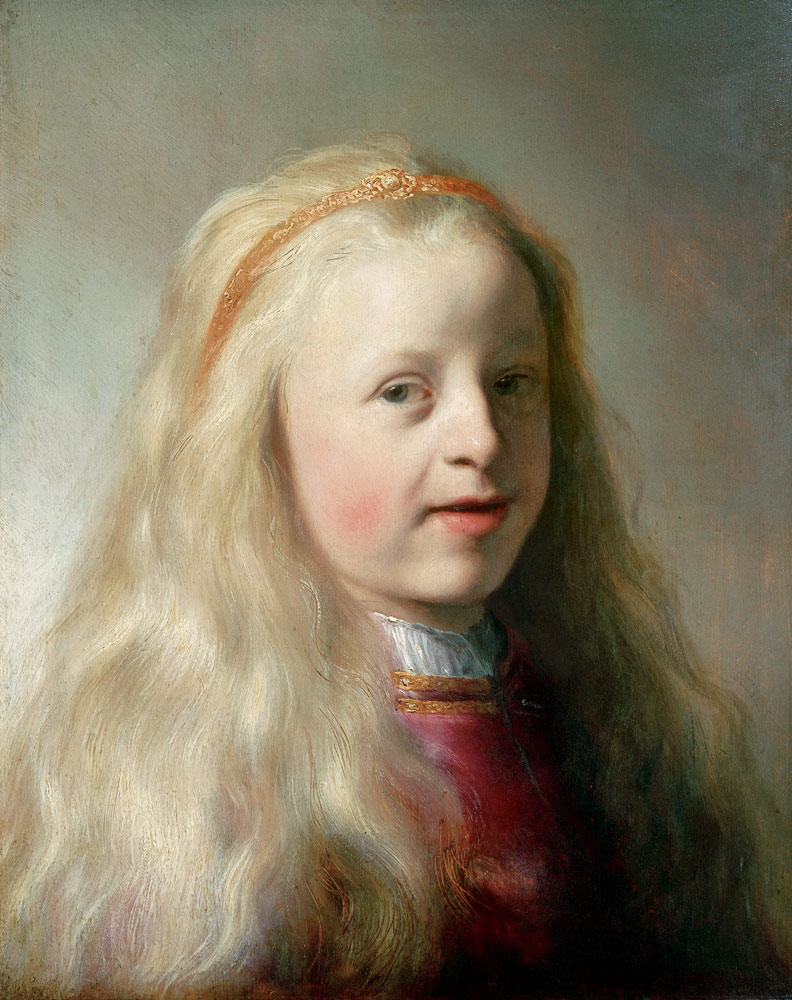 portrait d'une jeune fille. à Jan Lievens