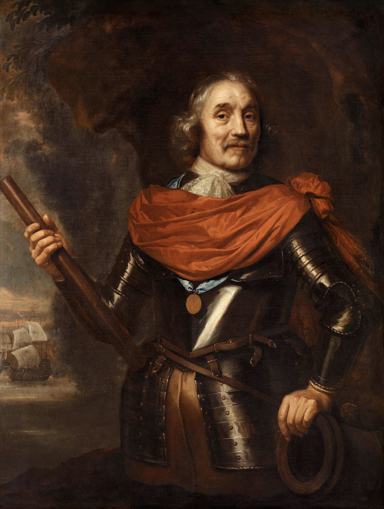 Maarten Harpertszoon Tromp (1597-1653), Dutch Admiral à Jan Lievens