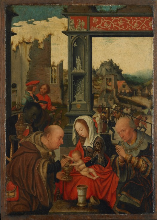 The Adoration of the Magi à Jan Mostaert