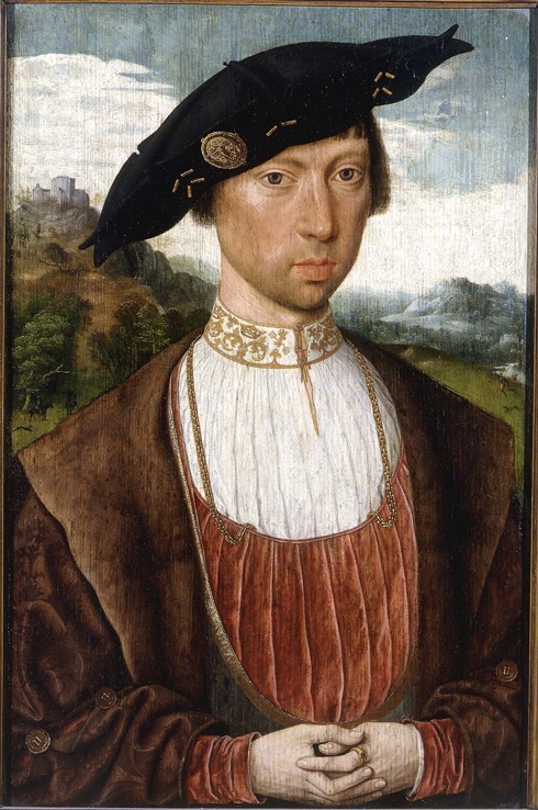 Portrait of Joost van Bronkhorst à Jan Mostaert